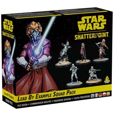 Star Wars Shatterpoint: Lead By Example Squad Pack Star Wars: Shatterpoint Atomic Mass Games   
