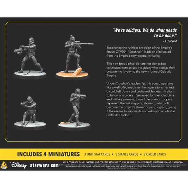 Star Wars Shatterpoint: Good Soldiers Follow Orders Squad Pack Star Wars: Shatterpoint Atomic Mass Games   