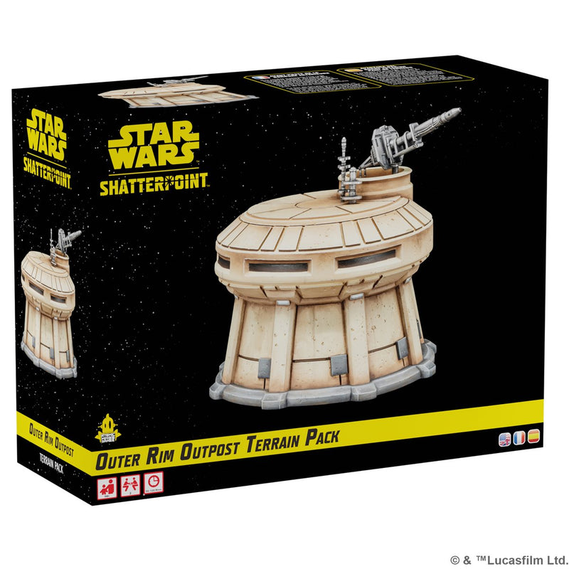 Star Wars Shatterpoint: Outer Rim Outpost Terrain Pack Star Wars: Shatterpoint Atomic Mass Games