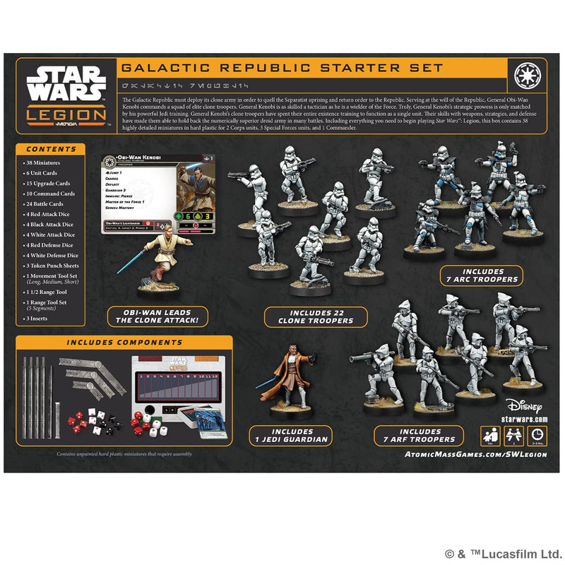 Star Wars Legion: Galactic Republic - Starter Set Star Wars: Legion Atomic Mass Games