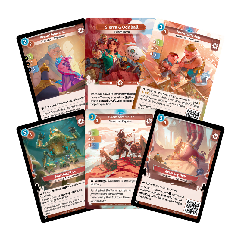 Altered TCG: Starter Deck - Axiom Altered TCG Sealed Equinox   