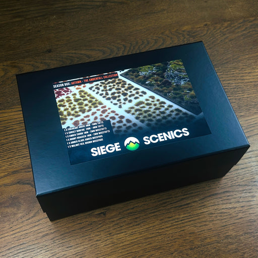 Siege Scenics: The Amberfall Collection Box - Autumn Basing Materials Siege Scenics