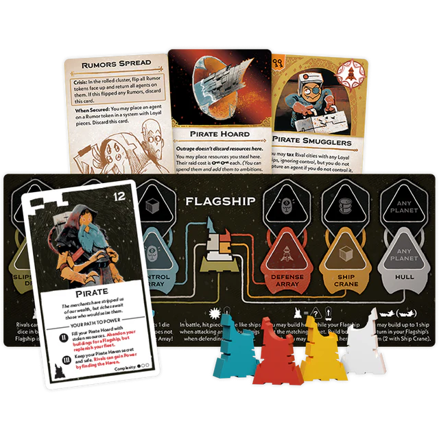 Arcs: The Blighted Reach Campaign Expansion Board Games Leder Games   