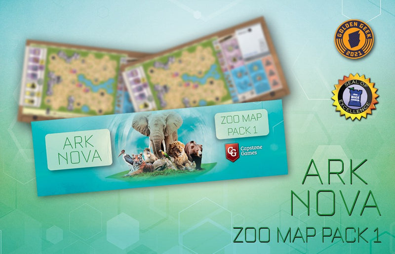 Ark Nova: Zoo Map Pack 1 Board Games Feuerland Spiele   