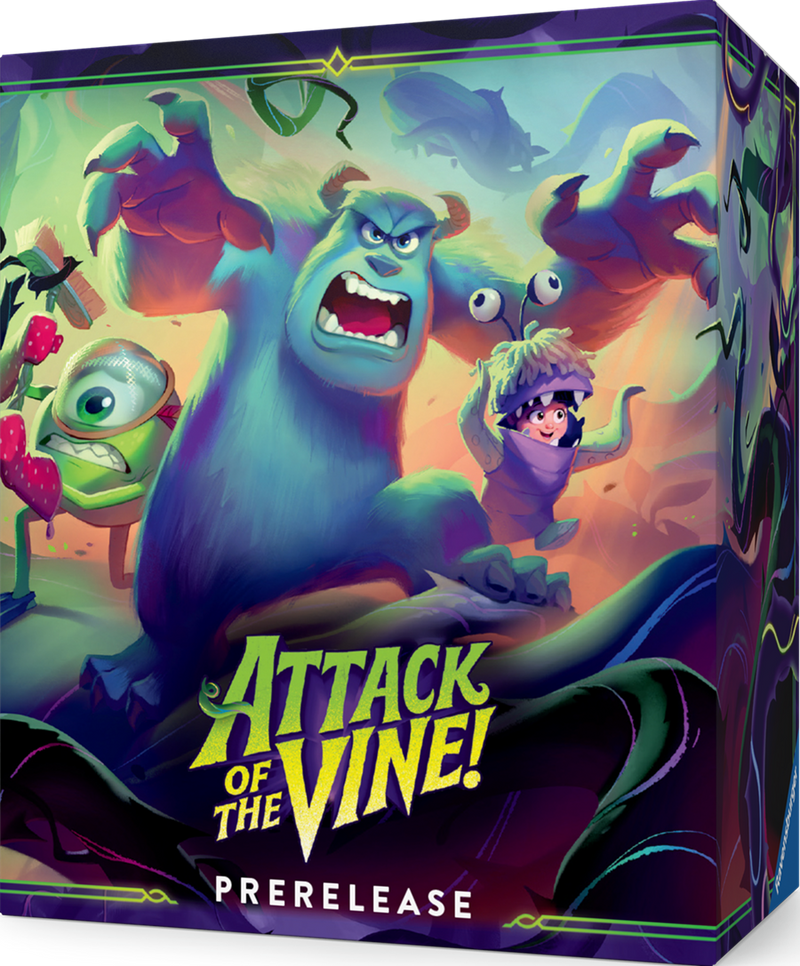 Disney Lorcana: Attack of the Vine Prerelease Kit (Limit 1) Lorcana Sealed Taps Games
