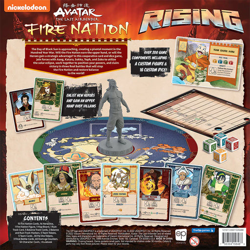 Avatar: The Last Airbender - Fire Nation Rising Board Games The Op   