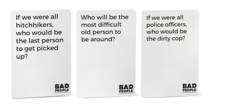 Bad People Party Game Board Games Dyce Games