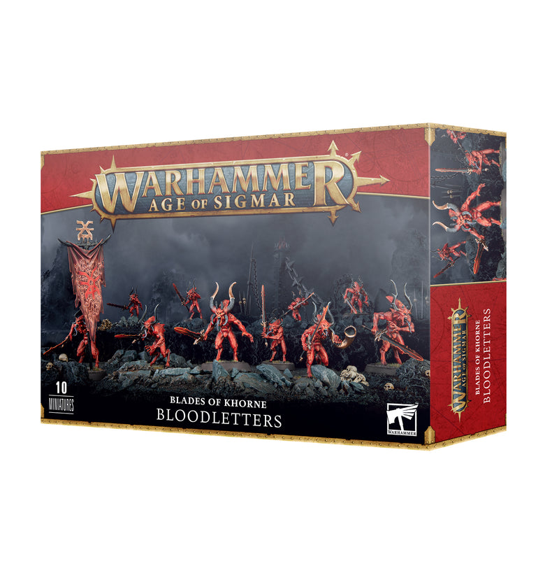 Blades of Khorne: Bloodletters Age of Sigmar Games Workshop   