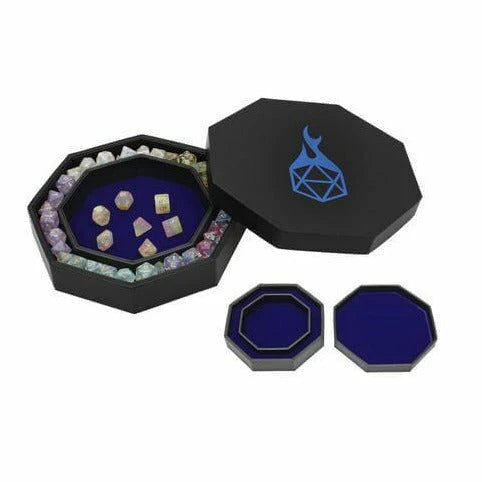 Forged Gaming: Dice Arena Premium Dice Tray (Blue) Dice & Gaming Accessories Forged Gaming