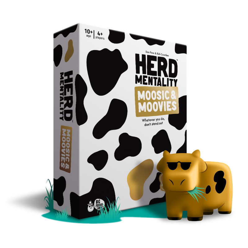 Herd Mentality: Moosic & Moovies Board Games Big Potato Games