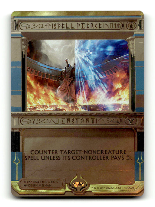 Spell Pierce (Invocation) [Amonkhet Invocations] - Scan (BT-004) High End MTG Single Magic: The Gathering