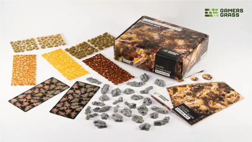 Gamer's Grass: Golden Autumn Glade Basing Box Basing Materials Gamer's Grass