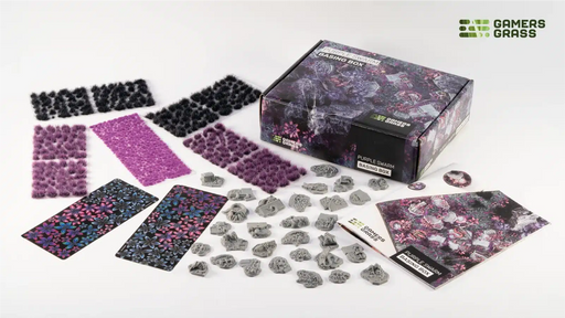 Gamer's Grass: Purple Swarm Basing Box Basing Materials Gamer's Grass