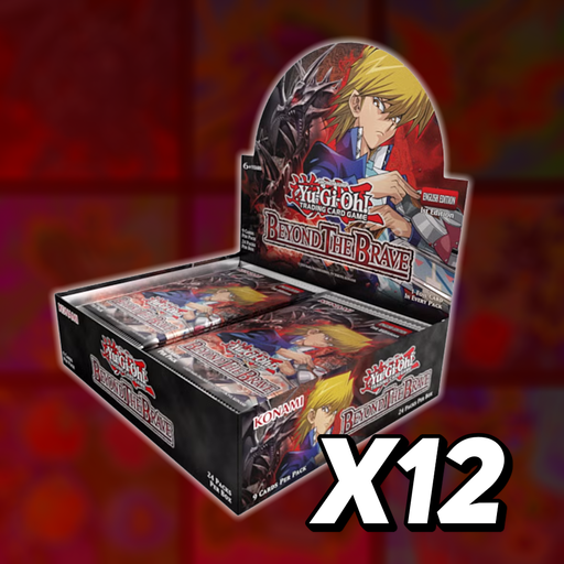 Yu-Gi-Oh! Beyond the Brave - Booster Box Case (12 Boxes) (Release Date: October 7) Yugioh Sealed Yu-Gi-Oh!