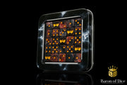 Baron of Dice: "Blood Drop" 25x12mm Square Corner Dice Dice & Gaming Accessories Baron of Dice