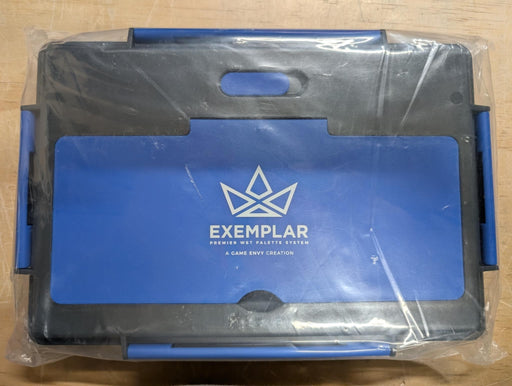 Game Envy: Exemplar PRO Wet Palette - Blue Hobby Brushes Game Envy