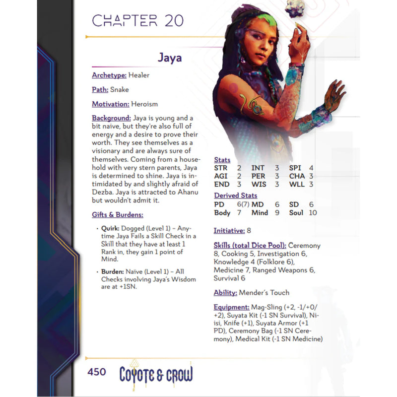 Coyote & Crow RPG Core Rulebook (Hardcover) Tabletop RPGs Coyote & Crow