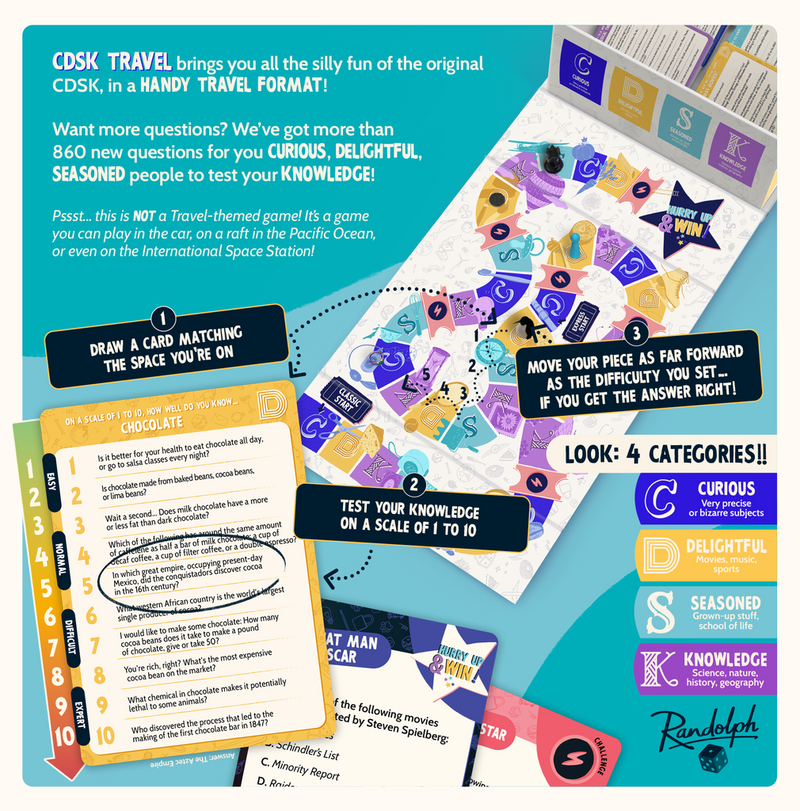 CDSK Travel Board Games Randolph