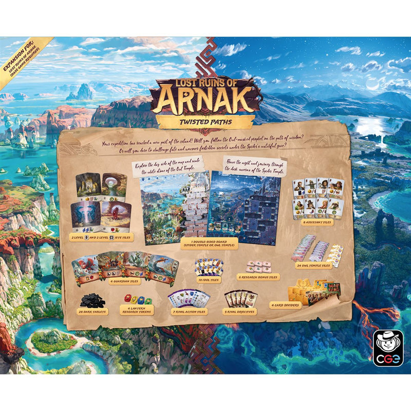 Lost Ruins of Arnak: Twisted Paths Expansion Board Games Czech Games Edition