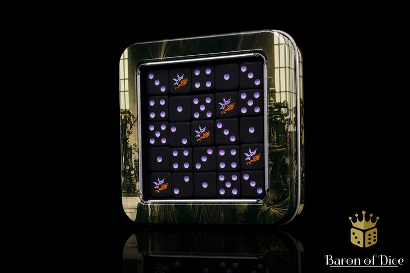 Baron of Dice: "Children of Chaos" 25x12mm Square Corner Dice Dice & Gaming Accessories Baron of Dice