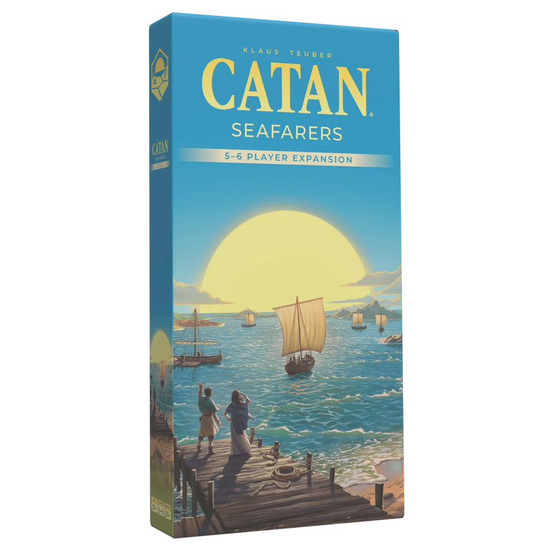 Catan 6th Edition (2025): Seafarers 5-6 Player Expansion Board Games Catan Studios