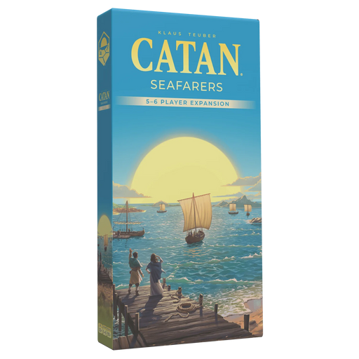 Catan 6th Edition (2025): Seafarers 5-6 Player Expansion Board Games Catan Studios