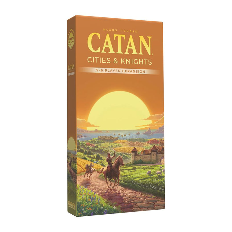 Catan 6th Edition (2025): Cities & Knights 5-6 Player Expansion Board Games Catan Studios