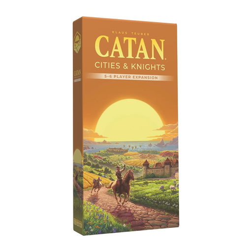 Catan 6th Edition (2025): Cities & Knights 5-6 Player Expansion Board Games Catan Studios
