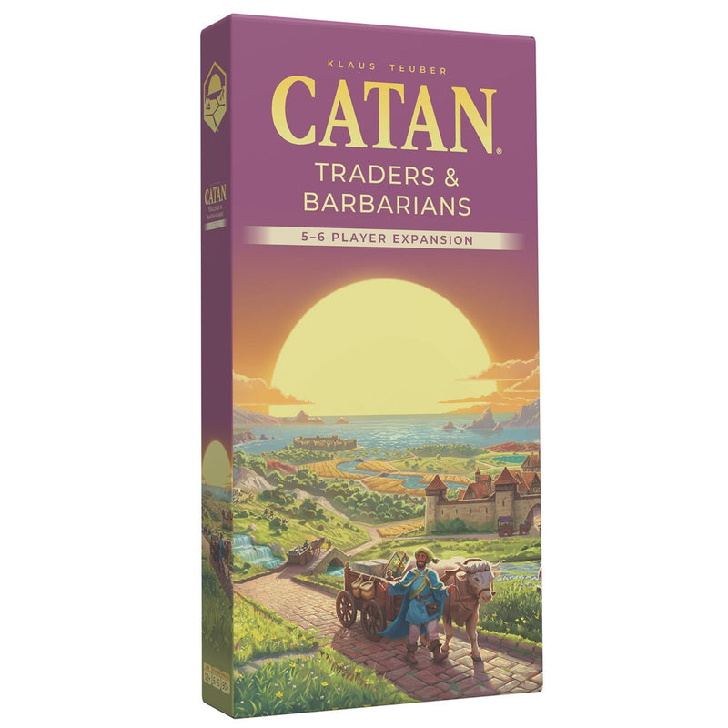 Catan 6th Edition (2025): Traders & Barbarians 5-6 Player Expansion Board Games Catan Studios