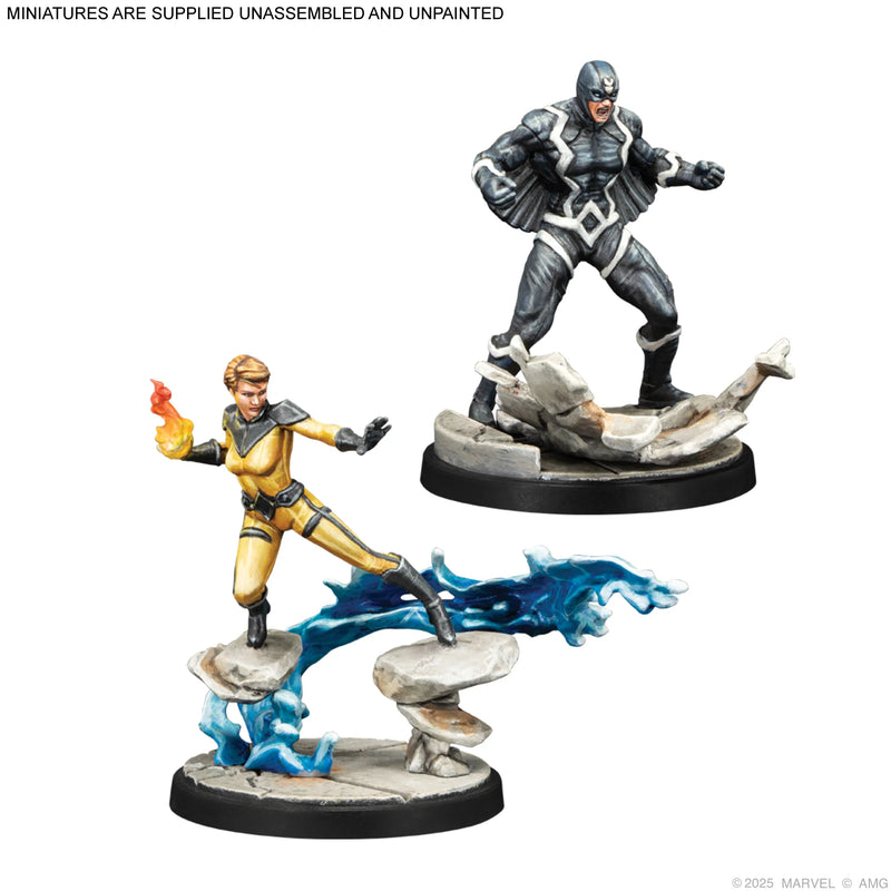 Marvel Crisis Protocol: Inhumans Affiliation Pack Marvel Crisis Protocol Atomic Mass Games