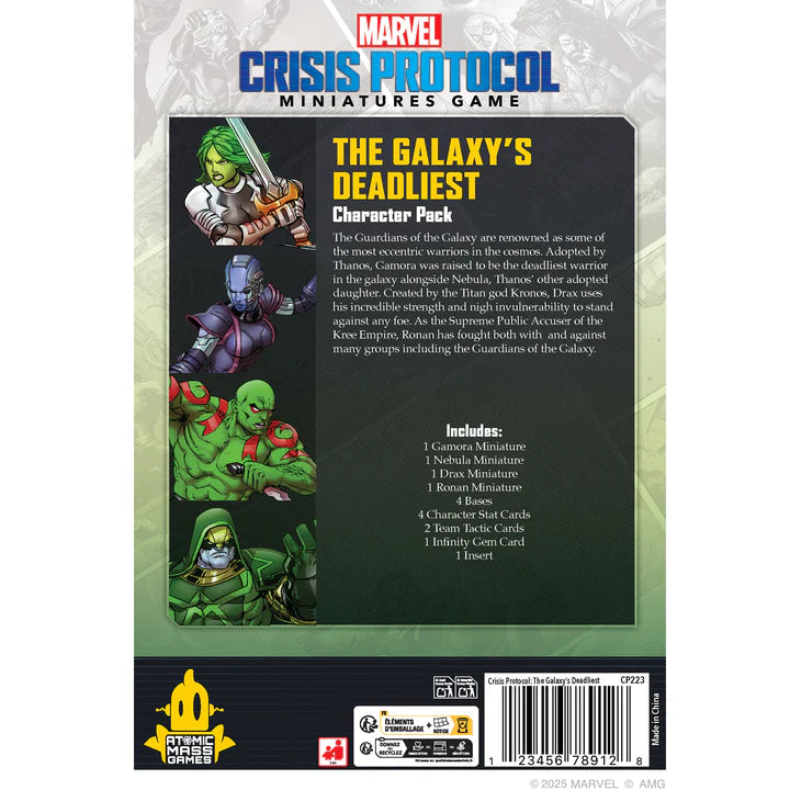 Marvel Crisis Protocol: The Galaxy's Deadliest Marvel Crisis Protocol Atomic Mass Games