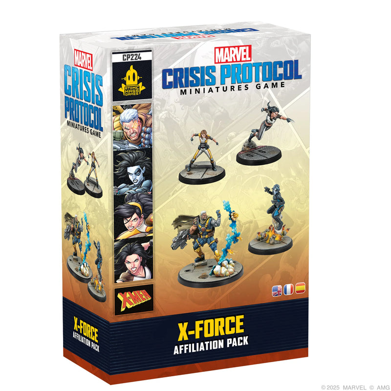 Marvel Crisis Protocol: X-Force Affiliation Pack (Release: Feb 13 2026) Marvel Crisis Protocol Atomic Mass Games