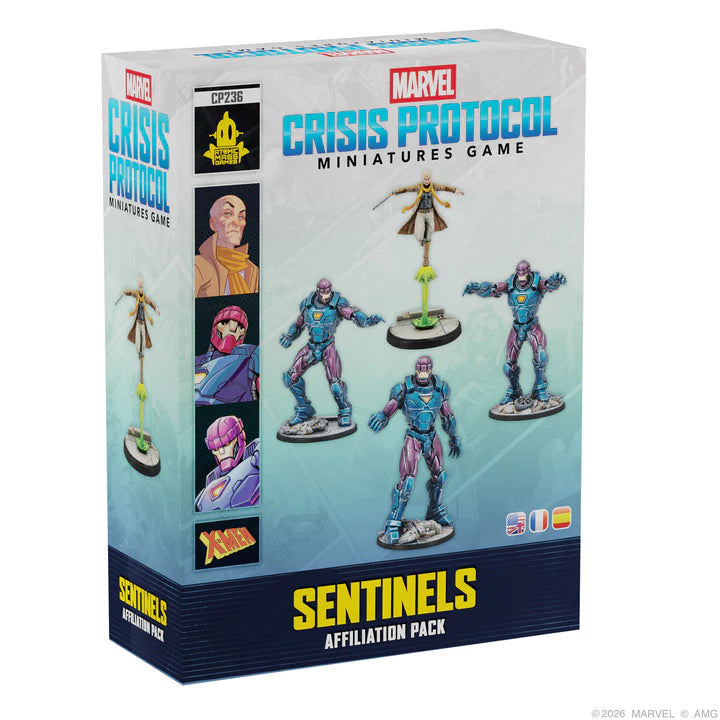 Marvel Crisis Protocol: Sentinels Affiliation Pack Marvel Crisis Protocol Atomic Mass Games