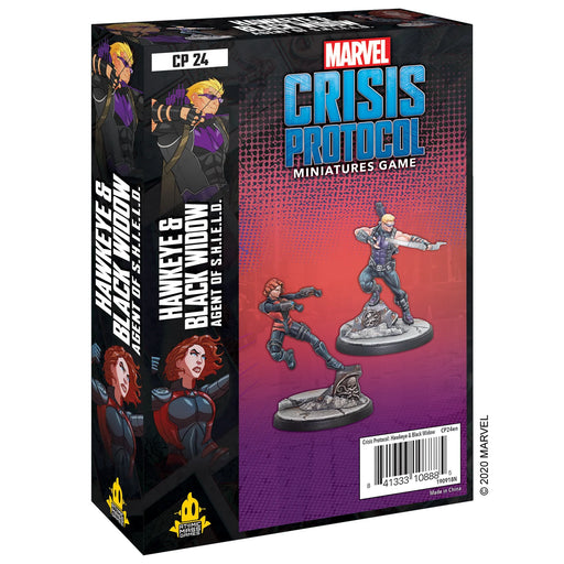 Marvel Crisis Protocol: Hawkeye & Black Widow Marvel Crisis Protocol Atomic Mass Games   