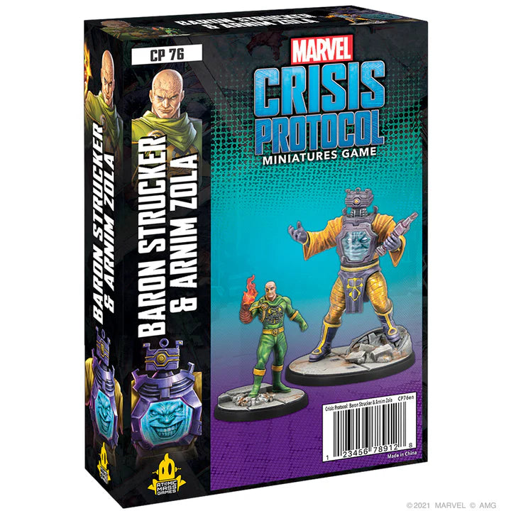 Marvel Crisis Protocol: Baron Von Strucker & Arnim Zola Marvel Crisis Protocol Atomic Mass Games   