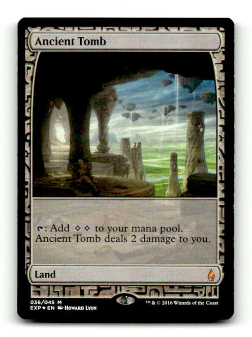 Ancient Tomb (EXP-036) [Zendikar Expeditions] Foil - Scan (CW-001) High End MTG Single Wizards of the Coast