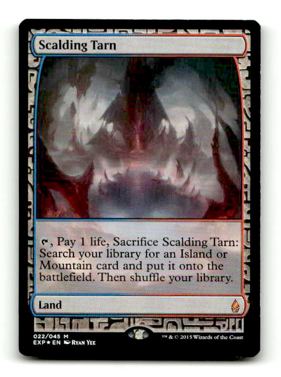 Scalding Tarn (EXP-022) [Zendikar Expeditions] Foil - Scan (CW-003) High End MTG Single Wizards of the Coast