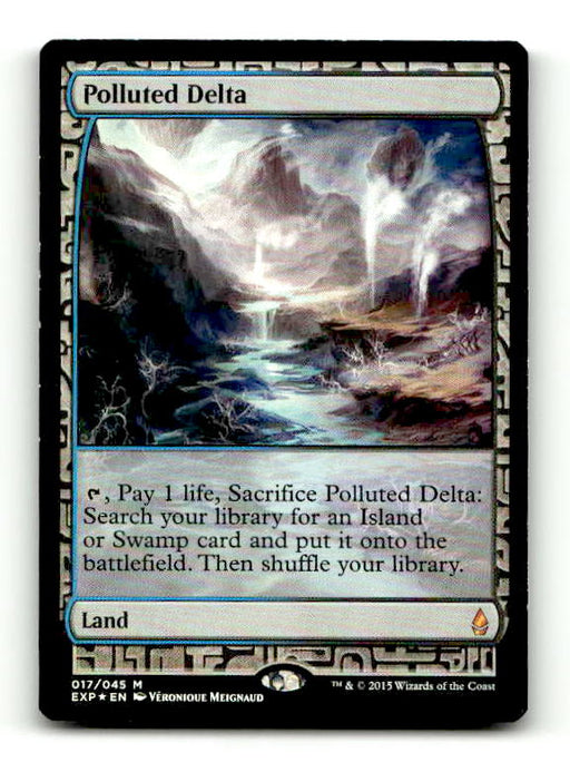 Polluted Delta (EXP-017) [Zendikar Expeditions] Foil - Scan (CW-005) High End MTG Single Wizards of the Coast