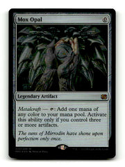Mox Opal (MM2-223) [Modern Masters 2015] Foil - Scan (CW-007) High End MTG Single Modern Masters 2015