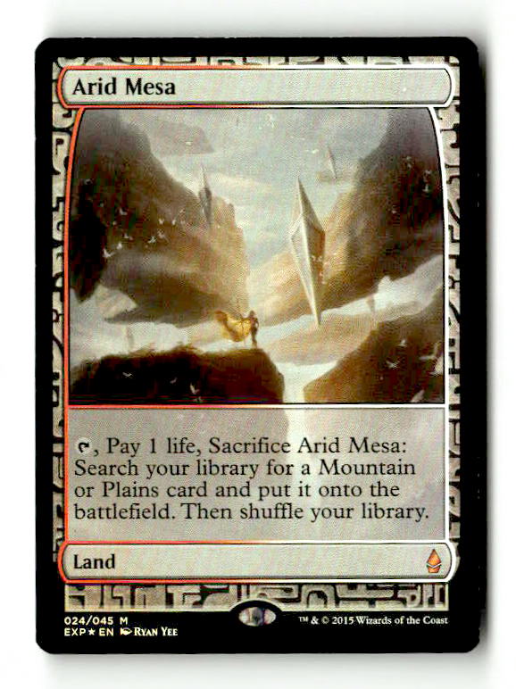 Arid Mesa (EXP-024) [Zendikar Expeditions] Foil - Scan (CW-008)