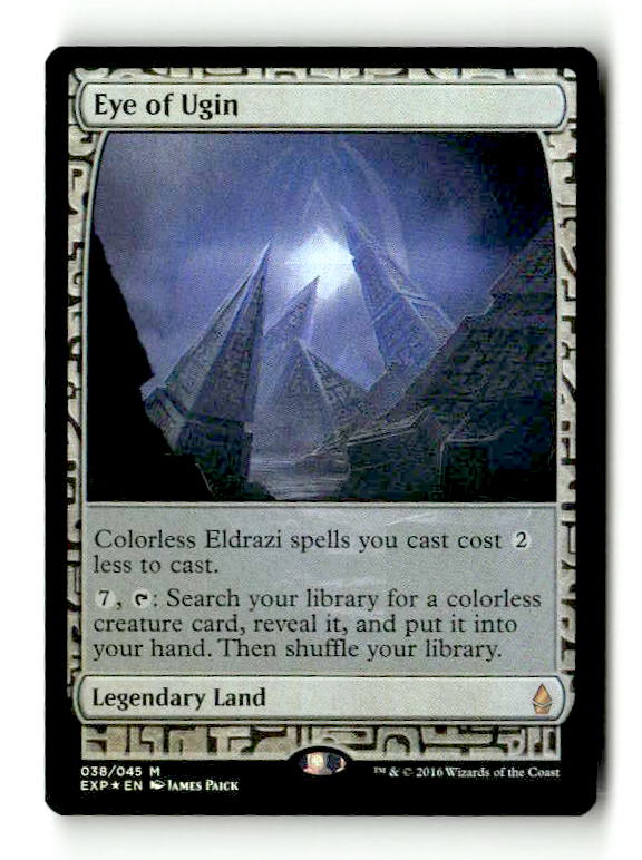Eye of Ugin (EXP-038) [Zendikar Expeditions] Foil - Scan (CW-010)