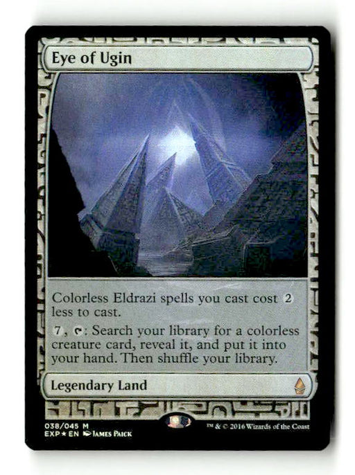 Eye of Ugin (EXP-038) [Zendikar Expeditions] Foil - Scan (CW-010) High End MTG Single Wizards of the Coast