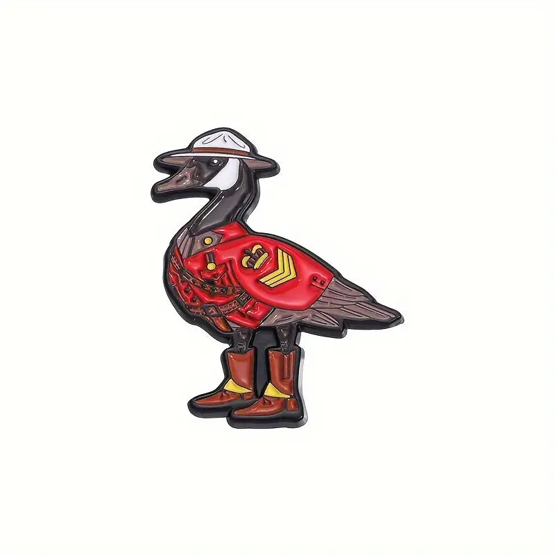 Enamel Pin - "Stand on Guard Goose" Misc Taps Imports