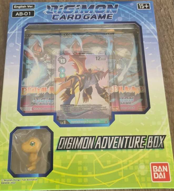 Digimon Adventure Box (Agumon & Imperialdramon) Digimon Sealed Digimon