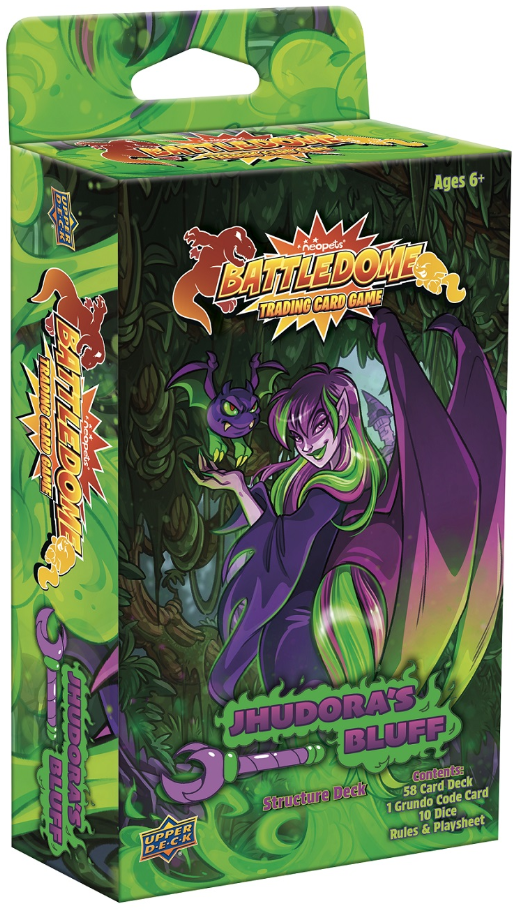 Neopets Battledome TCG: Structure Deck - Jhudora's Bluff (Online: March 9) Neopets Battledome TCG Upper Deck