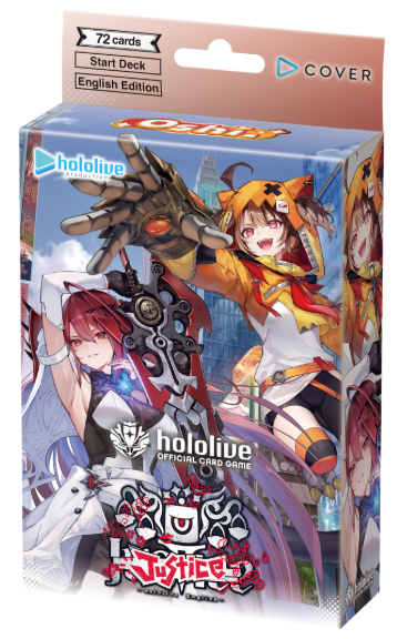 hololive CG: Justice Starter Deck (Limit 2) (Release Date: July 24)