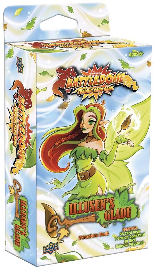 Neopets Battledome TCG: Structure Deck - Illusen's Glade (Online: March 9) Neopets Battledome TCG Upper Deck