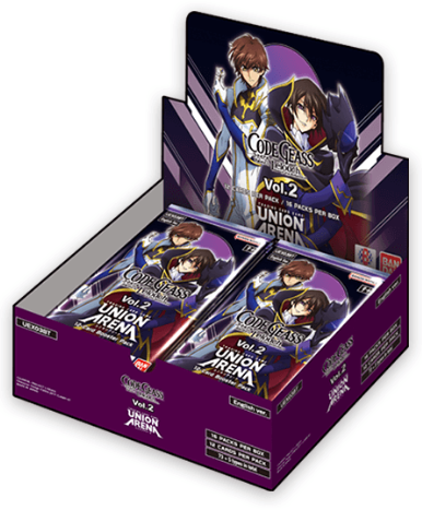 Union Arena: Code Geass Lelouch of the Rebellion Vol. 2 - Booster Box (English) Union Arena Sealed Bandai