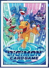 Digimon TCG: Official Card Sleeves - "Signs of Digivolution" 2025 Ver.2.0 60Ct Card Sleeves Bandai