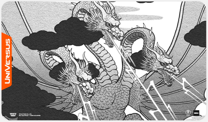 UniVersus: Playmat "King Ghidora Minus Color" Godzilla Playmats UniVersus